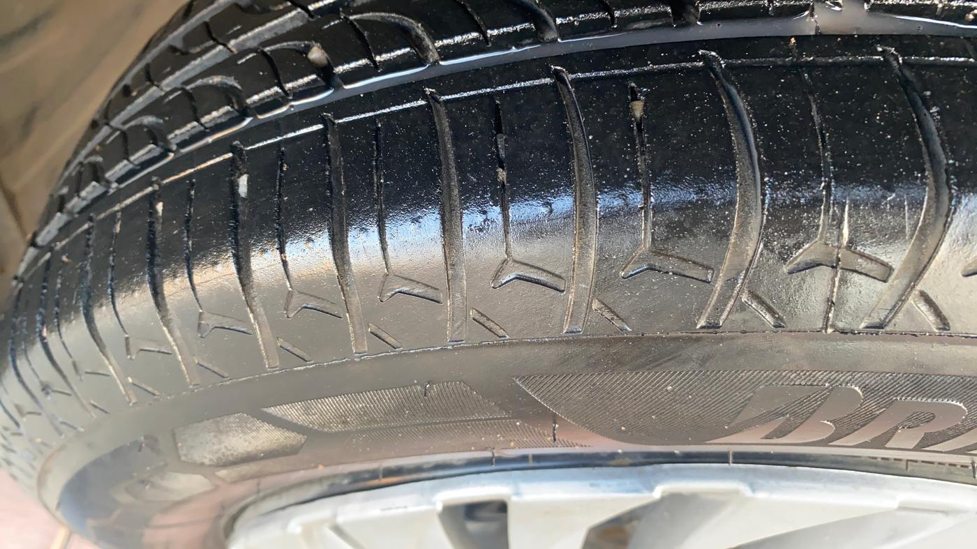 2019 Maruti S PRESSO VXI, CNG, Manual, 87,859 km, Right Front Tyre Tread