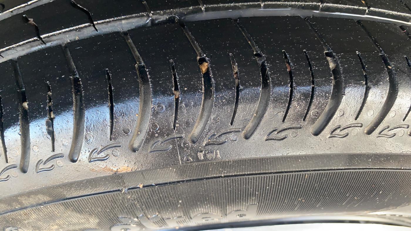 2019 Maruti S PRESSO VXI, CNG, Manual, 87,859 km, Right Rear Tyre Tread