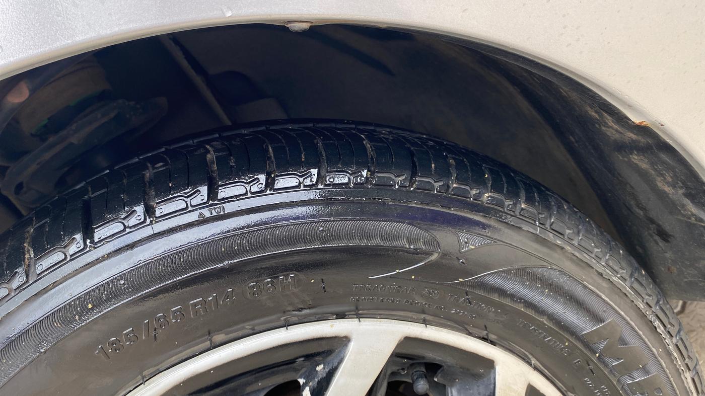 2020 Tata Tiago XT PETROL, Petrol, Manual, 86,530 km, Left Front Tyre Tread
