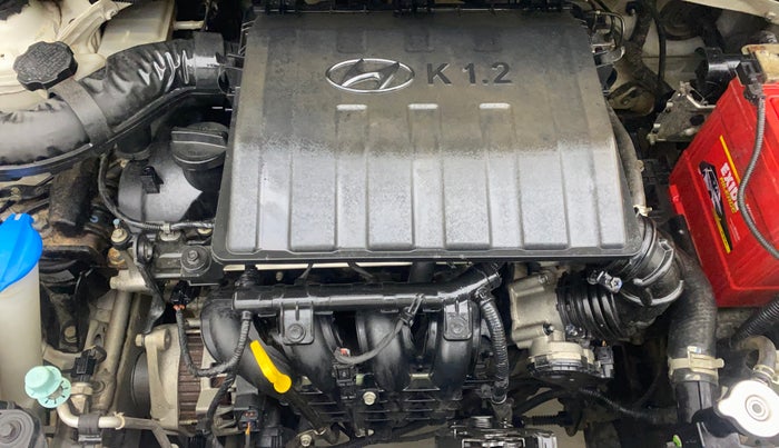 2018 Hyundai Grand i10 SPORTZ 1.2 KAPPA VTVT DUAL TONE, Petrol, Manual, 72,479 km, Engine View