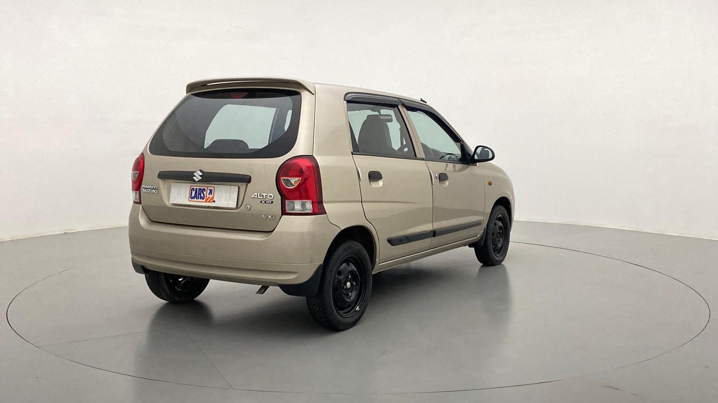 2012 Maruti Alto K10 VXI P, Petrol, Manual, 30,672 km, Right Back Diagonal