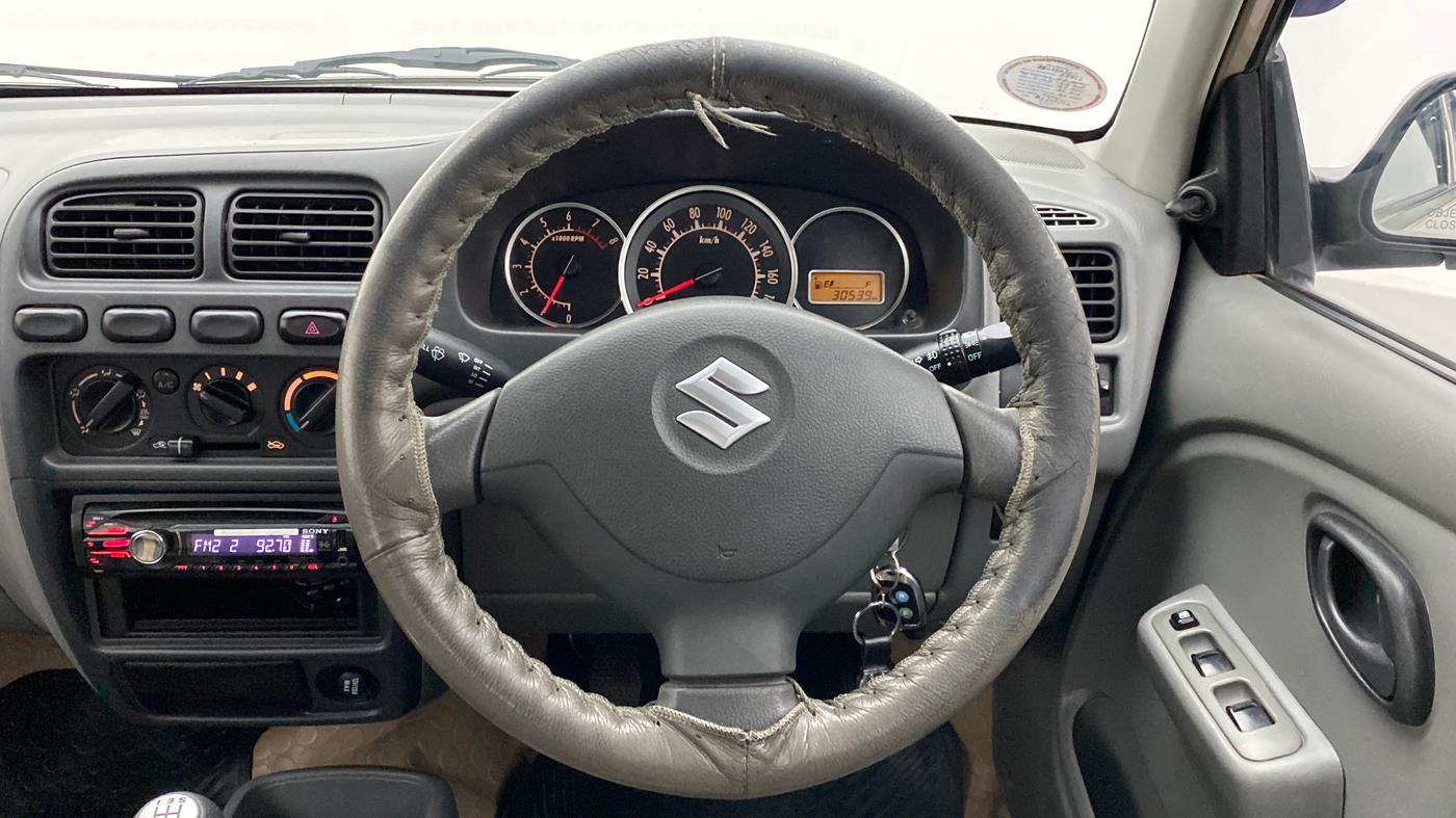2012 Maruti Alto K10 VXI P, Petrol, Manual, 30,672 km, Steering Wheel Close Up