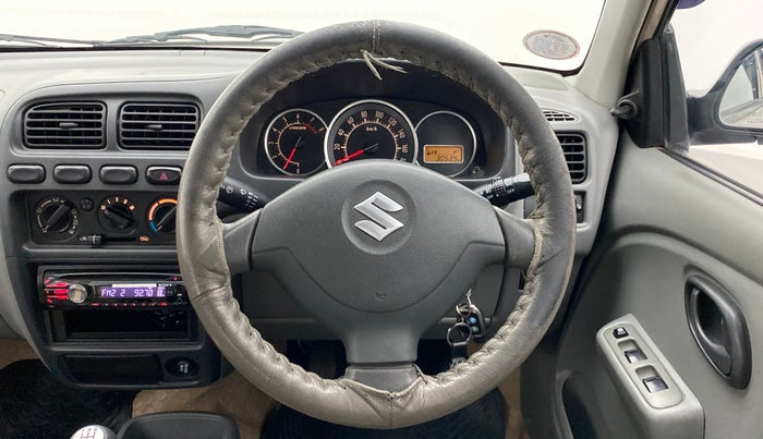 2012 Maruti Alto K10 VXI P, Petrol, Manual, 30,672 km, Steering Wheel Close Up