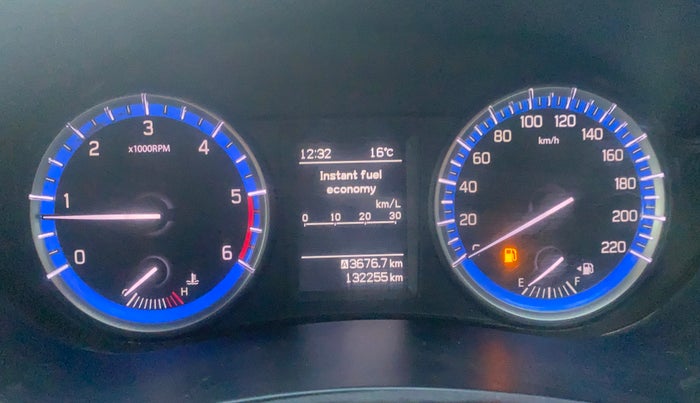 2017 Maruti S Cross DELTA 1.3, Diesel, Manual, 1,32,280 km, Odometer Image