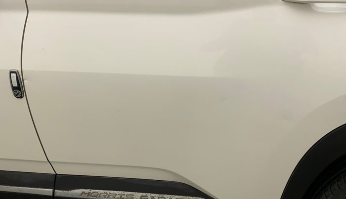 2021 MG HECTOR SHARP HYBRID 1.5 PETROL, Petrol, Manual, 9,500 km, Rear left door - Slightly dented
