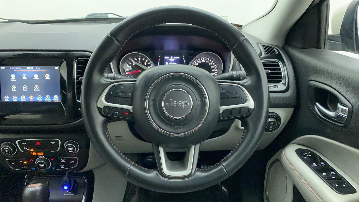 2019 Jeep Compass LIMITED 1.4 PETROL AT, Petrol, Automatic, 65,439 km, Steering Wheel Close Up