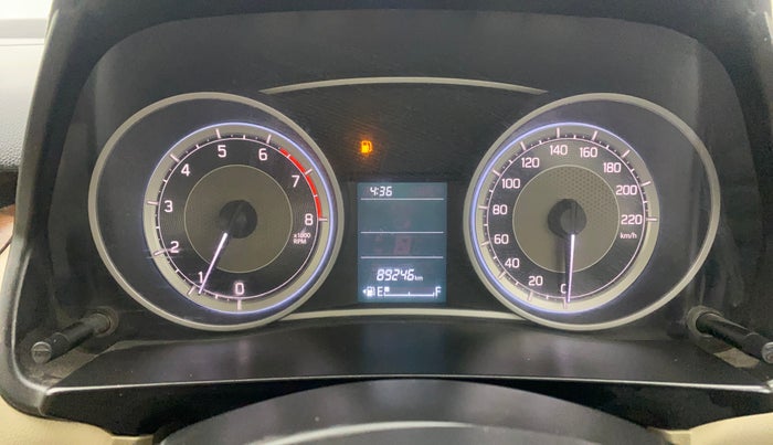2019 Maruti Dzire VXI, CNG, Manual, 89,228 km, Odometer Image