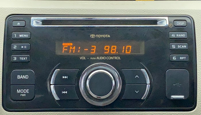 2014 Toyota Etios G, Petrol, Manual, 87,218 km, Infotainment System