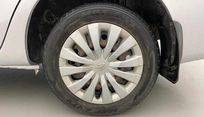 2014 Toyota Etios G, Petrol, Manual, 87,218 km, Left Rear Wheel
