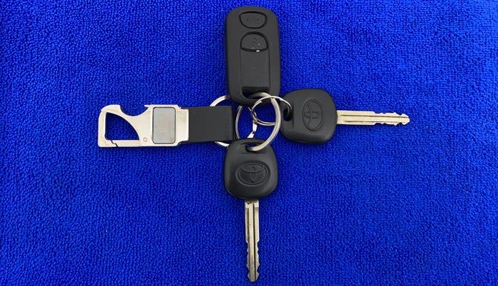 2014 Toyota Etios G, Petrol, Manual, 87,218 km, Key Close Up