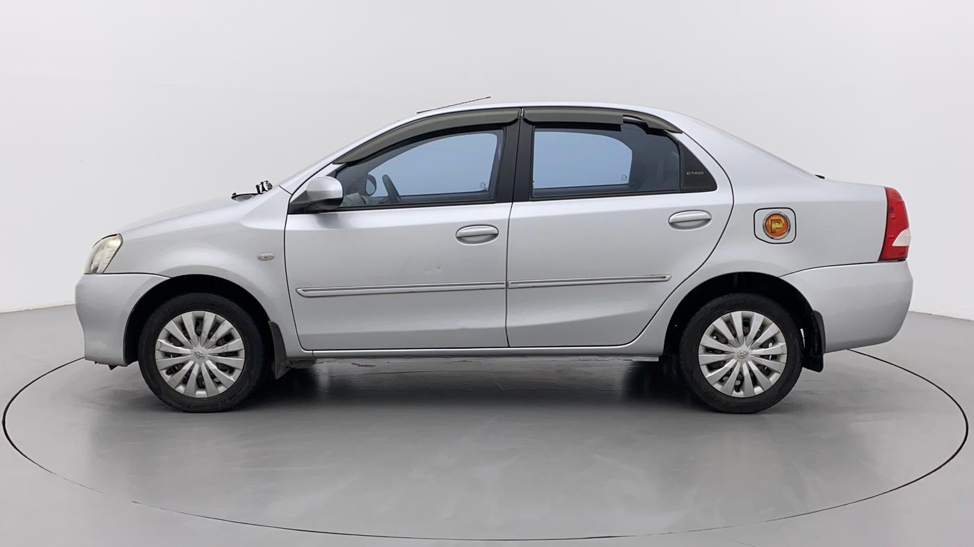 2014 Toyota Etios G, Petrol, Manual, 87,218 km, Left Side