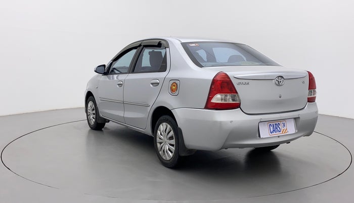 2014 Toyota Etios G, Petrol, Manual, 87,218 km, Left Back Diagonal