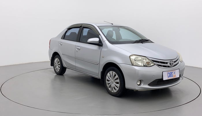 2014 Toyota Etios G, Petrol, Manual, 87,218 km, Right Front Diagonal