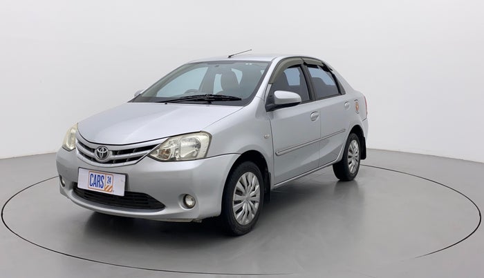 2014 Toyota Etios G, Petrol, Manual, 87,218 km, Left Front Diagonal