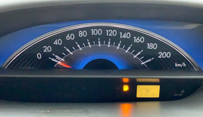 2014 Toyota Etios G, Petrol, Manual, 87,218 km, Odometer Image