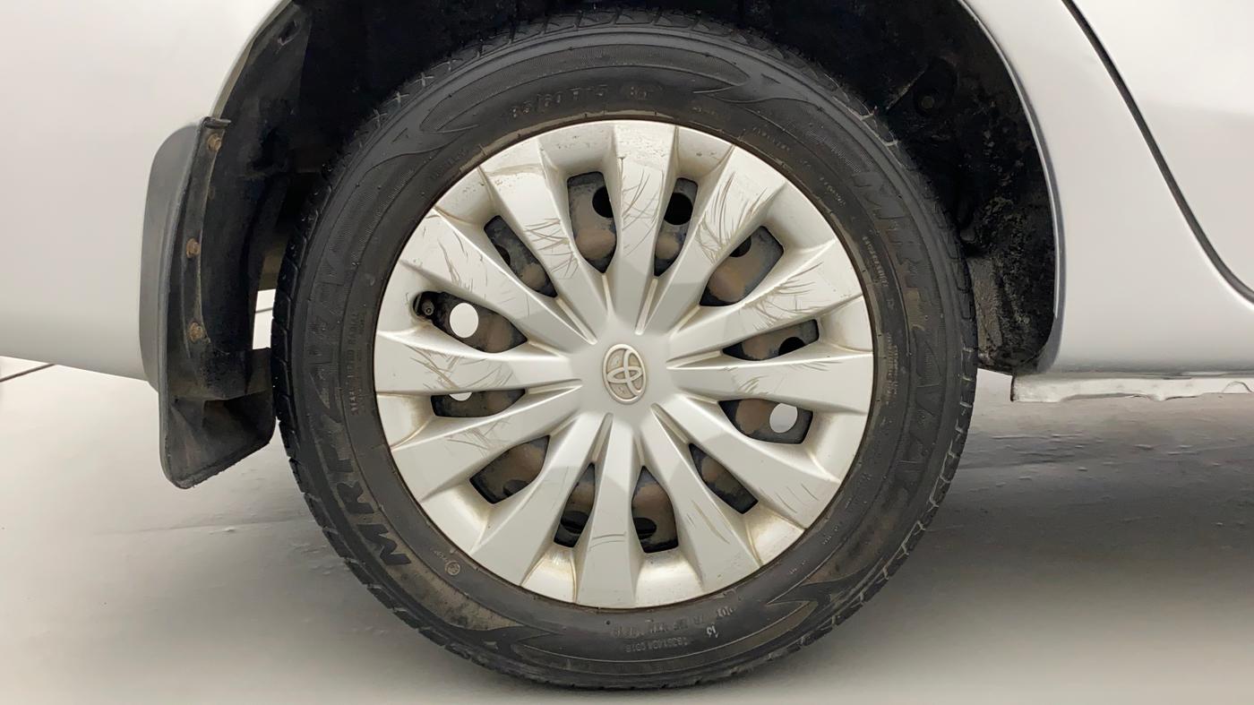 2014 Toyota Etios G, Petrol, Manual, 87,218 km, Right Rear Wheel