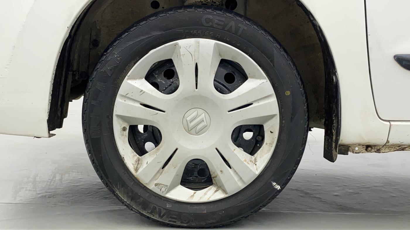 2018 Maruti Wagon R 1.0 VXI AMT, Petrol, Automatic, 24,549 km, Left Front Wheel