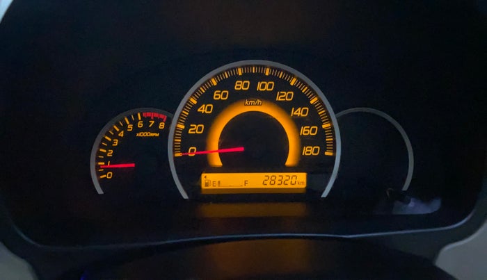 2014 Maruti Wagon R 1.0 VXI, Petrol, Manual, 28,316 km, Odometer Image