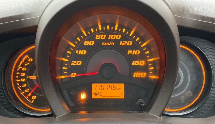 2013 Honda Amaze 1.2L I-VTEC S, CNG, Manual, 1,10,146 km, Odometer Image