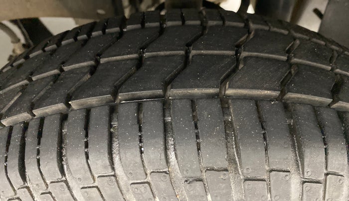 2016 Tata Nano TWIST XTA, Petrol, Automatic, 6,264 km, Left Rear Tyre Tread