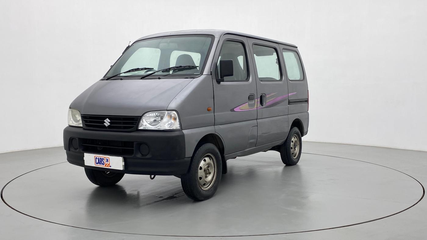 2014 Maruti Eeco 5 STR WITH A/C+HTR, CNG, Manual, 1,23,768 km, Left Front Diagonal