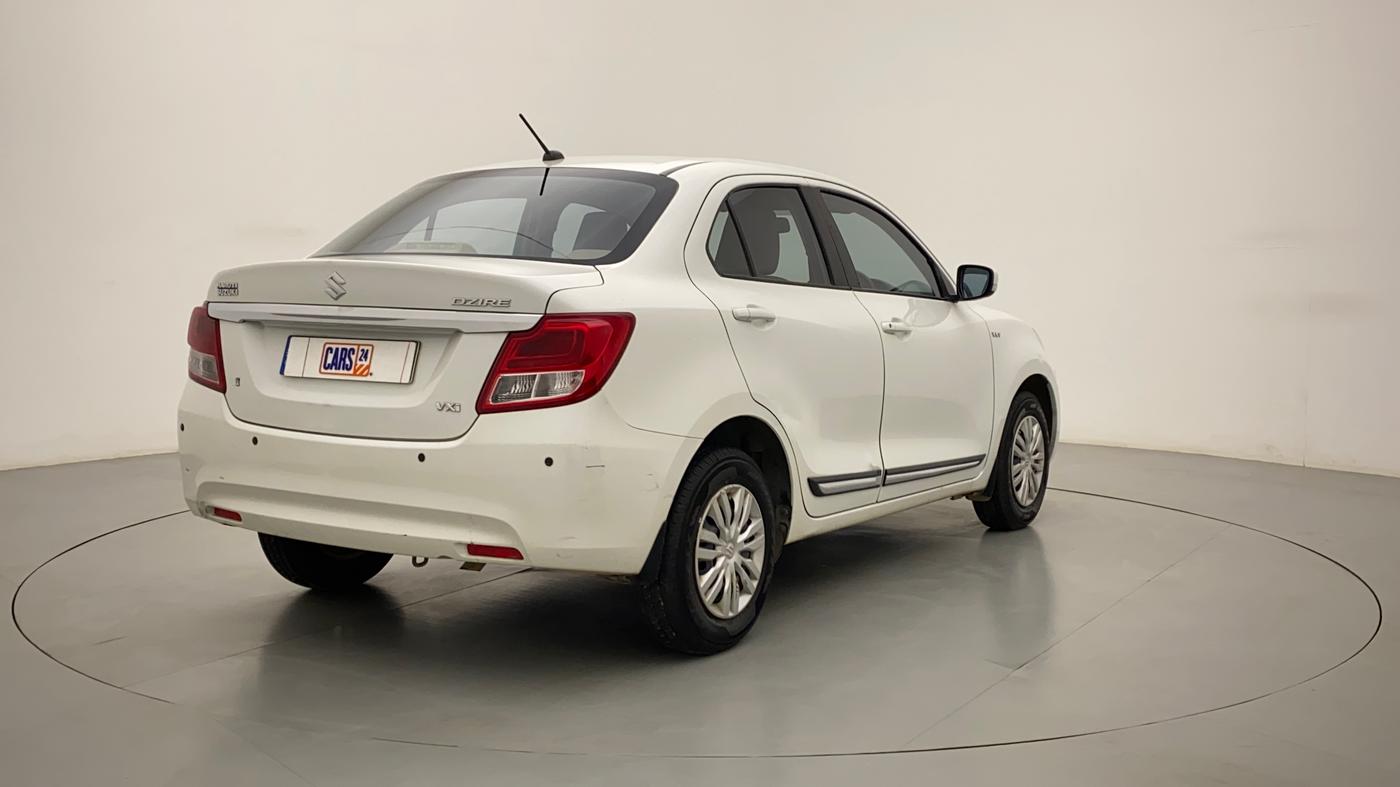 2017 Maruti Dzire VXI, Petrol, Manual, 58,427 km, Right Back Diagonal