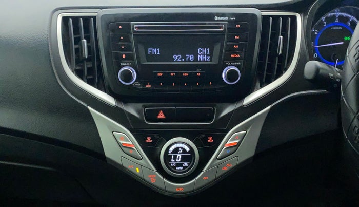 2017 Maruti Baleno ZETA PETROL 1.2, Petrol, Manual, 33,209 km, Air Conditioner