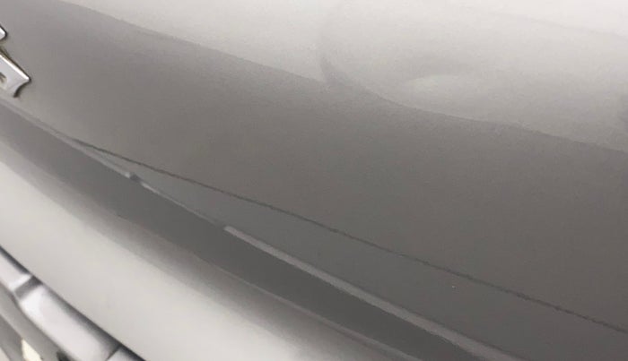 2017 Maruti Baleno ZETA PETROL 1.2, Petrol, Manual, 33,209 km, Dicky (Boot door) - Slightly dented