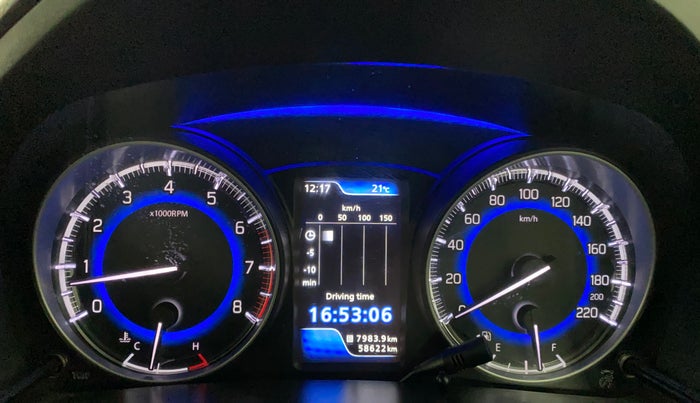 2017 Maruti Baleno ZETA PETROL 1.2, Petrol, Manual, 58,622 km, Odometer Image