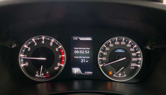 2023 Maruti FRONX ALPHA 1.0L TURBO 6 AT, Petrol, Automatic, 31,336 km, Odometer Image