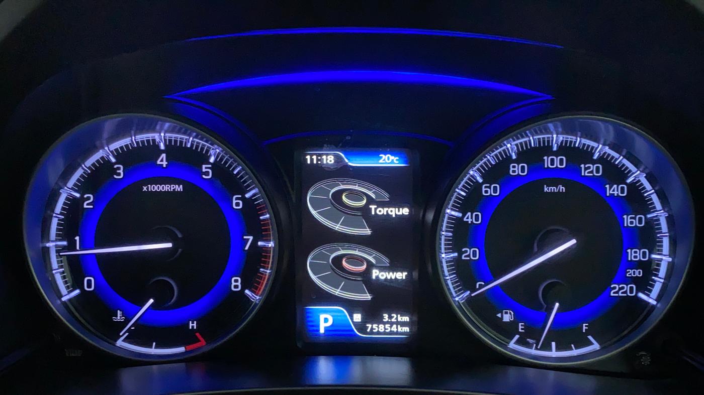 2017 Maruti Baleno ALPHA CVT PETROL 1.2, Petrol, Automatic, 75,966 km, Odometer Image