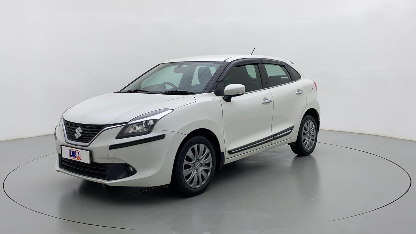 2017 Maruti Baleno ALPHA CVT PETROL 1.2, Petrol, Automatic, 75,966 km, Left Front Diagonal