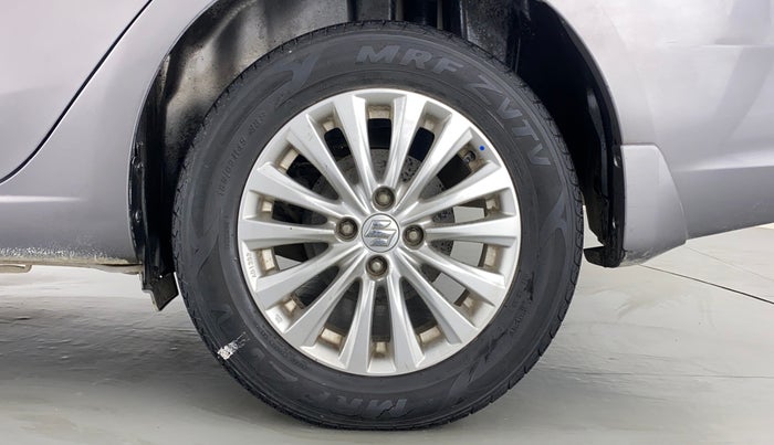 2014 Maruti Ciaz ZXI, Petrol, Manual, 60,364 km, Left Rear Wheel