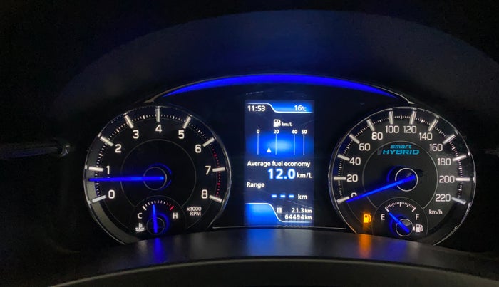 2018 Maruti Ciaz ALPHA 1.5 SHVS PETROL, Petrol, Manual, 64,532 km, Odometer Image