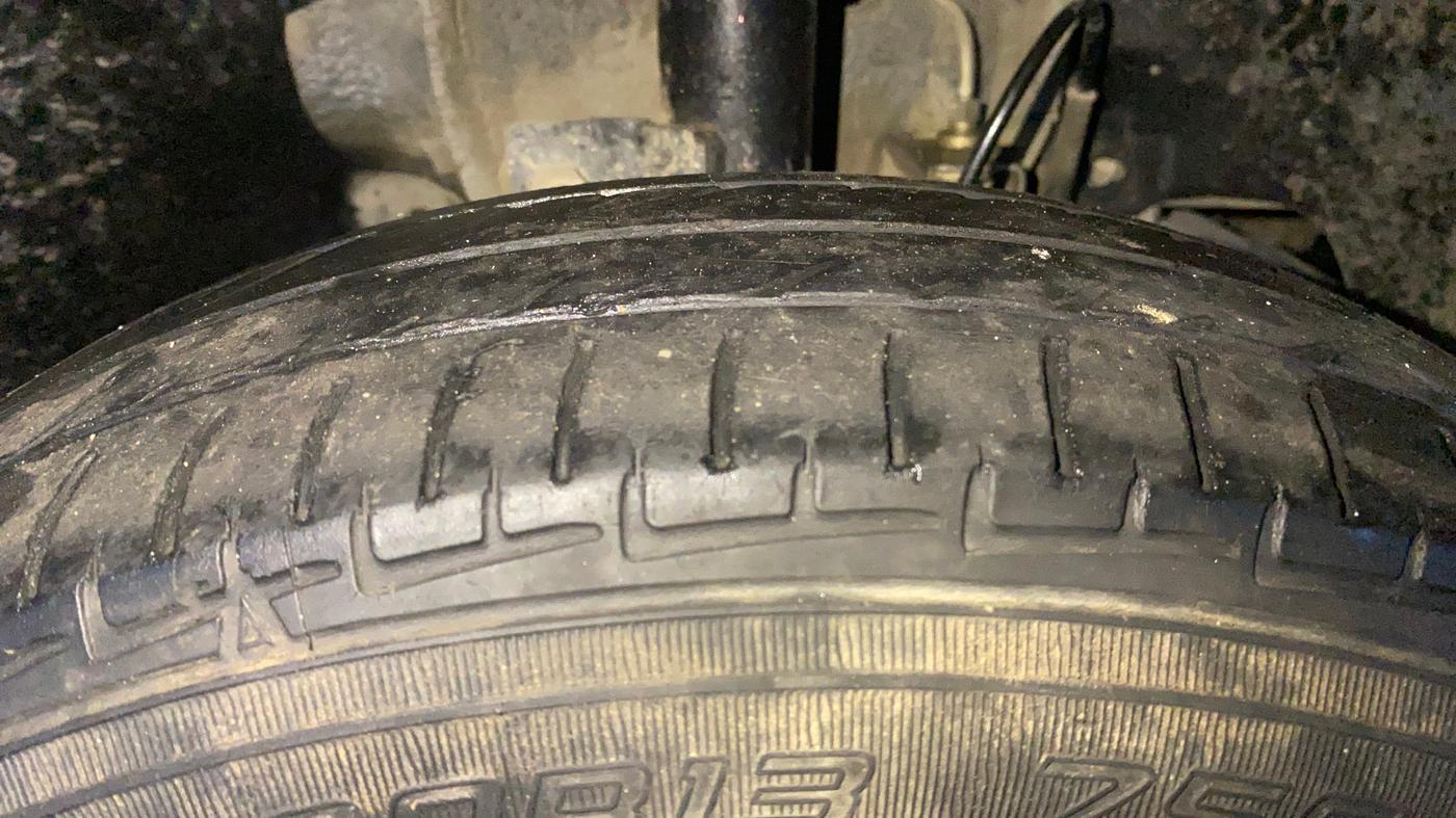 2019 Tata Tiago XM PETROL, Petrol, Manual, 77,187 km, Right Front Tyre Tread