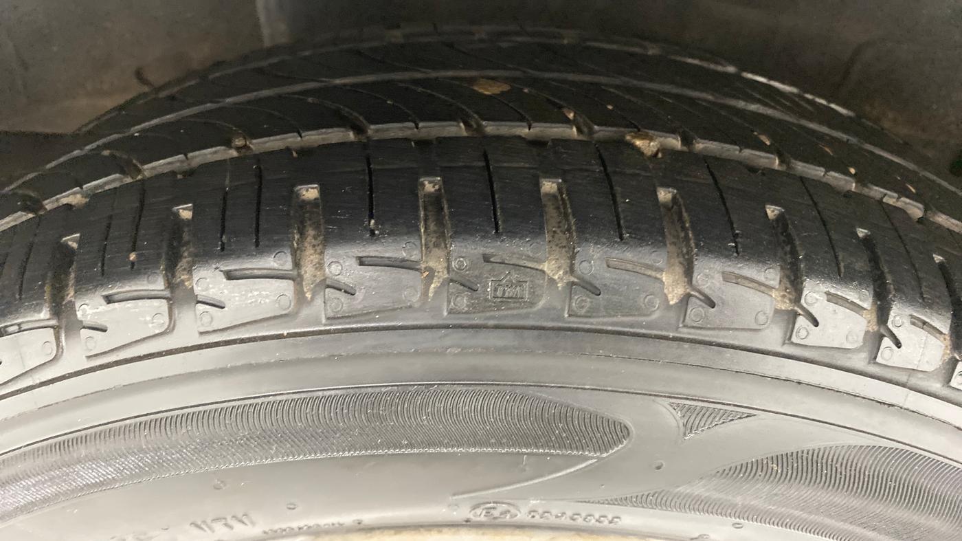 2020 Honda Jazz 1.2 V AT, Petrol, Automatic, 11,443 km, Right Rear Tyre Tread