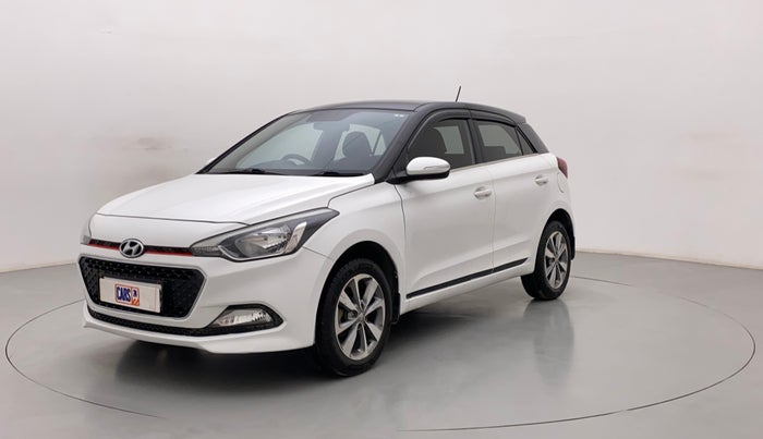 2017 Hyundai Elite i20 ASTA 1.2 DUAL TONE, Petrol, Manual, 82,676 km, Left Front Diagonal
