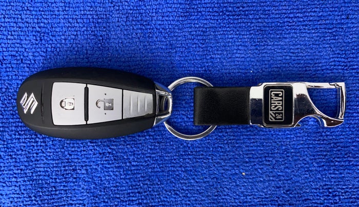 2019 Maruti Baleno ALPHA CVT PETROL 1.2, Petrol, Automatic, 42,955 km, Key Close Up