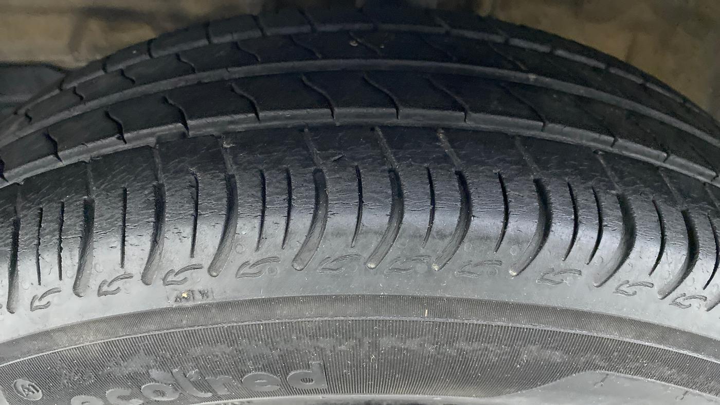2020 Maruti S PRESSO VXI PLUS, Petrol, Manual, 57,927 km, Left Front Tyre Tread