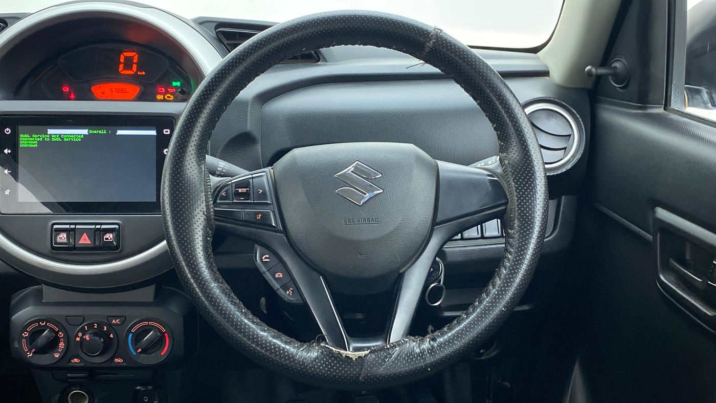 2020 Maruti S PRESSO VXI PLUS, Petrol, Manual, 57,927 km, Steering Wheel Close Up