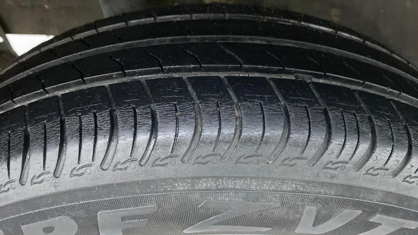 2020 Maruti S PRESSO VXI PLUS, Petrol, Manual, 57,927 km, Right Rear Tyre Tread