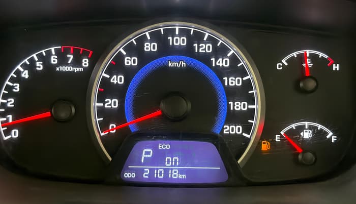 2017 Hyundai Grand i10 MAGNA AT 1.2 KAPPA VTVT, Petrol, Automatic, 21,008 km, Odometer Image