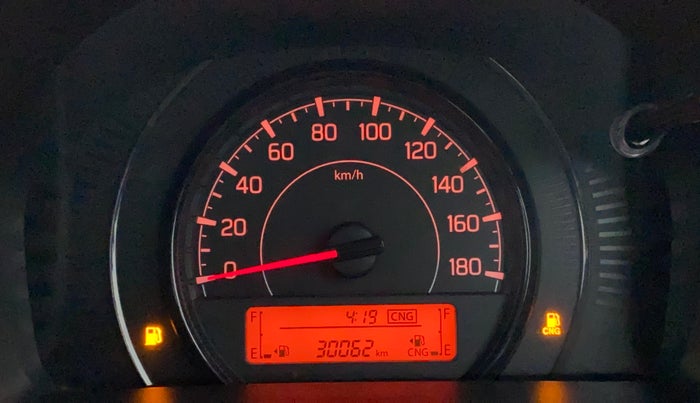 2019 Maruti New Wagon-R LXI CNG 1.0, CNG, Manual, 30,062 km, Odometer Image
