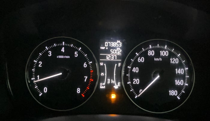 2019 Honda Amaze 1.2L I-VTEC EXCLUSIVE EDITION, Petrol, Manual, 73,845 km, Odometer Image