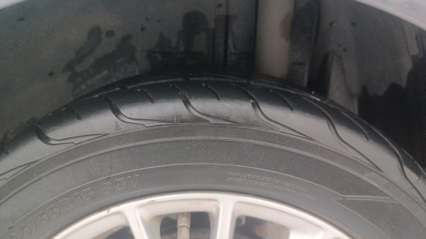 2019 Ford Figo Aspire TITANIUM PLUS 1.2 PETROL, Petrol, Manual, 88,875 km, Left Rear Tyre Tread