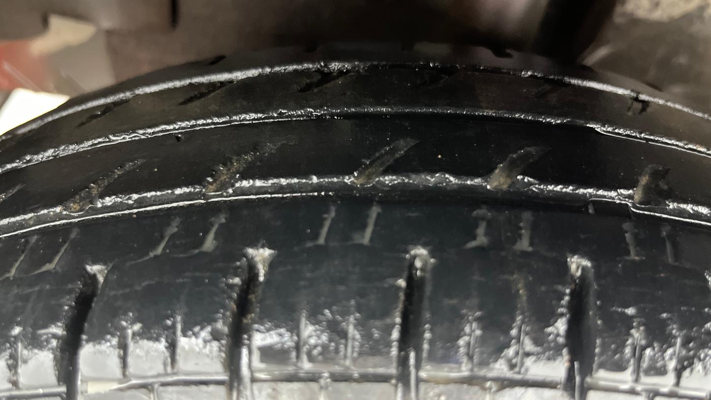 2017 Datsun Go D, Petrol, Manual, 66,602 km, Left Front Tyre Tread