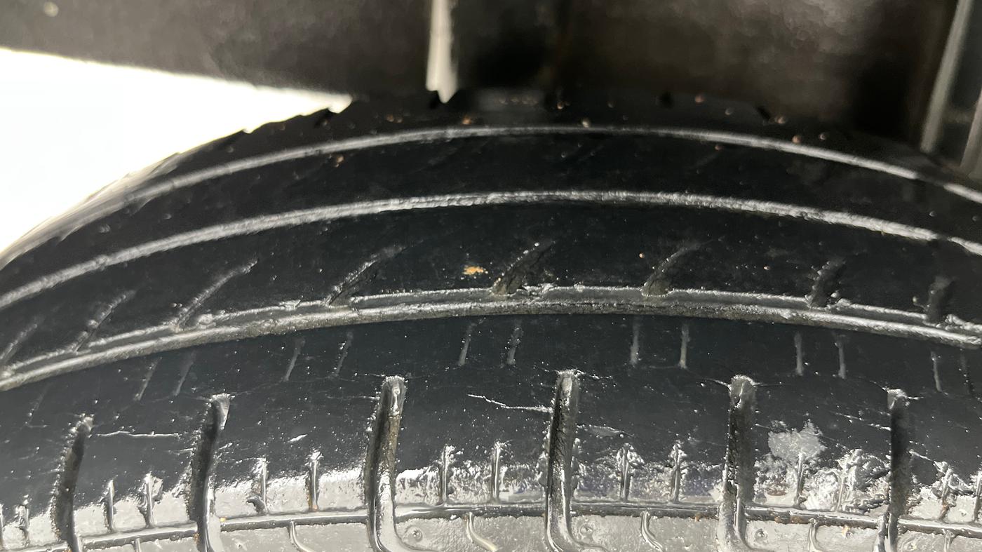 2017 Datsun Go D, Petrol, Manual, 66,602 km, Right Rear Tyre Tread