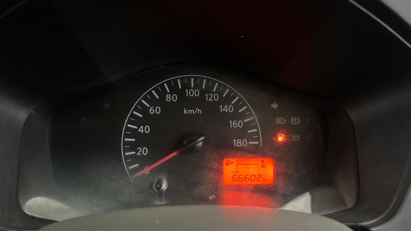 2017 Datsun Go D, Petrol, Manual, 66,602 km, Odometer Image