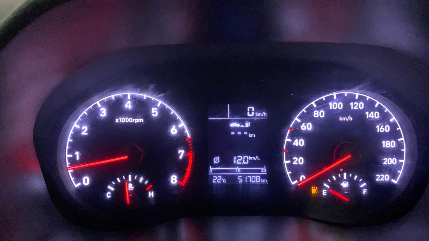 2017 Hyundai Verna 1.6 VTVT SX, Petrol, Manual, 51,750 km, Odometer Image