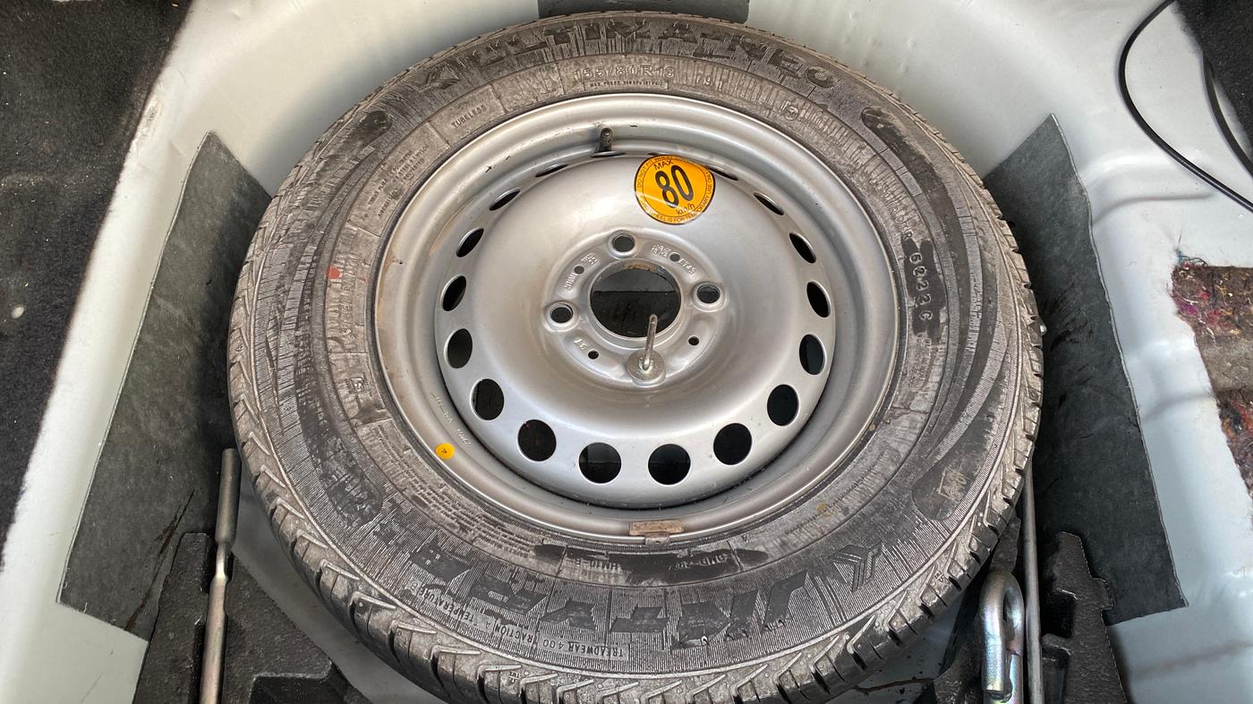2023 Tata TIGOR XM PETROL, Petrol, Manual, 22,720 km, Spare Tyre